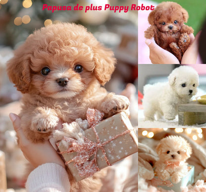 ✨🐶Sleva - 🔥【Koupit 1 a získat 1 zdarma】【16*16cm】Plyšová hračka Puppy My Robot