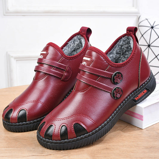 【36-41】 Pantofi iarna noi din bumbac,lână caldă, impermeabilă și anti-alunecare 3782629