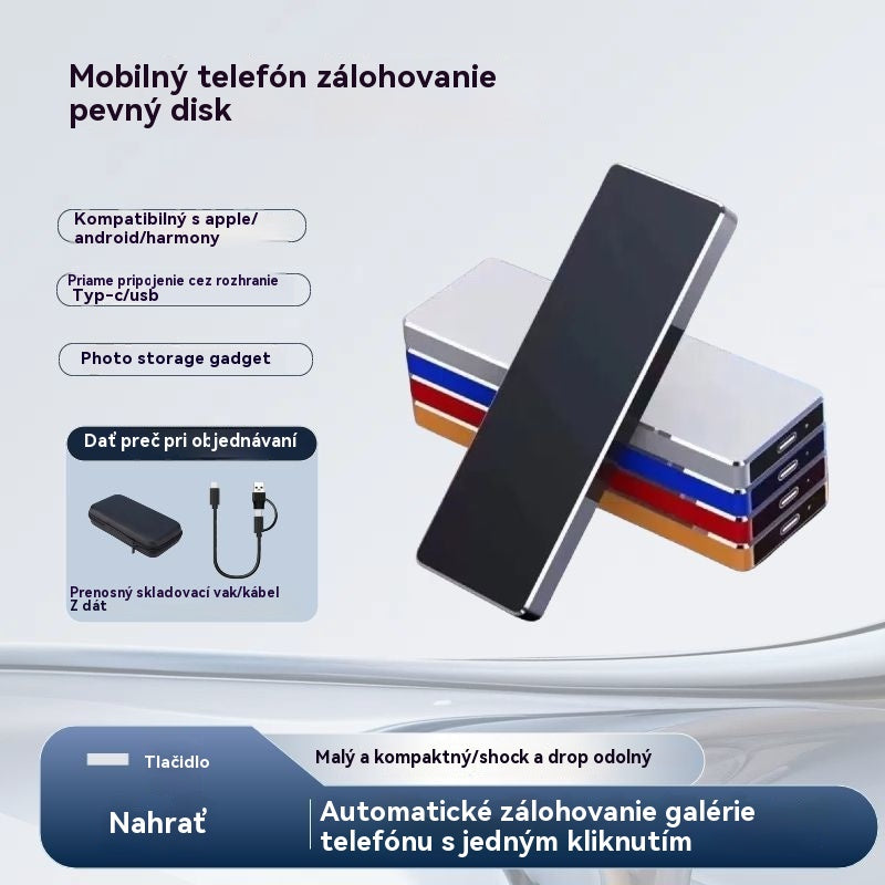 🔥Top hit【Zľava 50%】⚡ Vysokorýchlostný multifunkčný pevný disk s rozhraním USB 3.0 | Rýchly prenos, široká kompatibilita, bezstarostné úložisko 💻📦