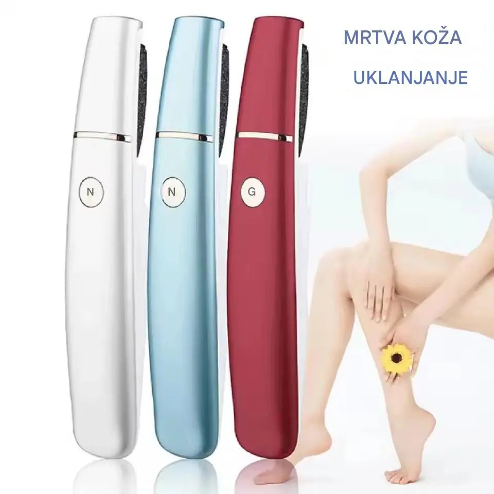 🔥【50% popusta】🔥 🦶🛁✨Novi električni valjci za masažu stopala, uklanjaju mrtvu kožu s peta, električni valjci za masažu stopala, pogodni za njegu stopala.