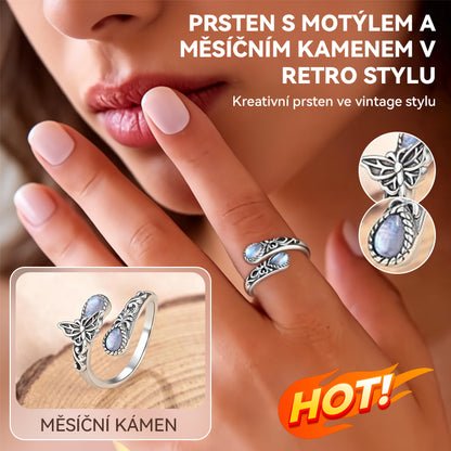 【Kupite 1, dobijte 1 gratis】⭐Prsten od 925 srebra s vintage čvorom u boemskom stilu