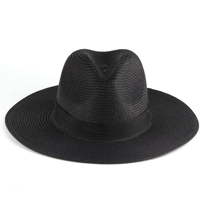 🌿 【Compre 1 y obtenga 1 gratis】【56-58 cm】Sombrero moderno e informal tejido a mano con estampado de palmeras para hombres y mujeres