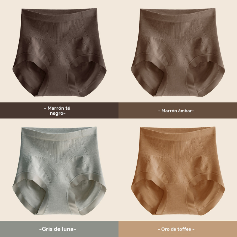 🍓【Set od 4 dijela】Visoko strukirano antibakterijsko svileno donje rublje🍑 Nježna kontrola trbuha, udobno i prozračno, podiže i oblikuje stražnjicu✨💖