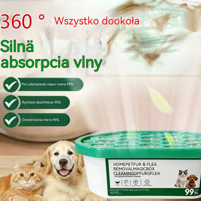 【Kup 1, otrzymaj 1 za darmo】 🔥 Specjalna oferta 2026 – Magiczne pudełko do usuwania sierści i zapachów zwierząt domowych