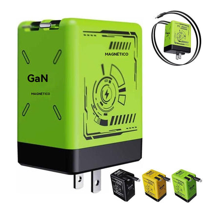 ⚡ Rýchlonabíjačka 2 v 1 s technológiou GaN a výkonom 120 W pre iPhone, mobilné telefóny a tablety 🔋