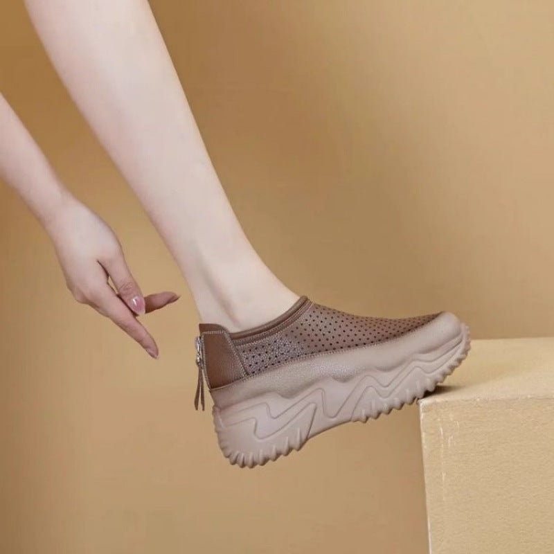 🔥【Vremenski ograničen popust】【35-40】🔥👡Mekani gumeni uložak, snažan odskok, ležerne radne cipele za žene.