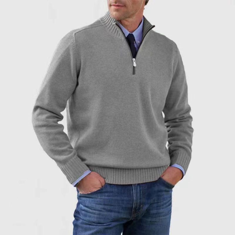 🔥👔【L-5XL】Popularni topli puloveri s patentnim zatvaračem za jesen i zimu