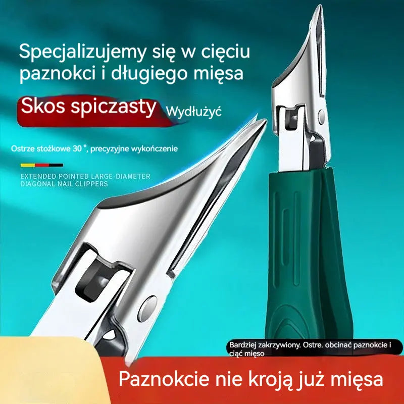🔥【Kup 1, a 1 dostaniesz gratis】🔥 Cążki do wrastających paznokci, ostrza zagięte pod kątem 25° (zestaw 3 sztuk x2)