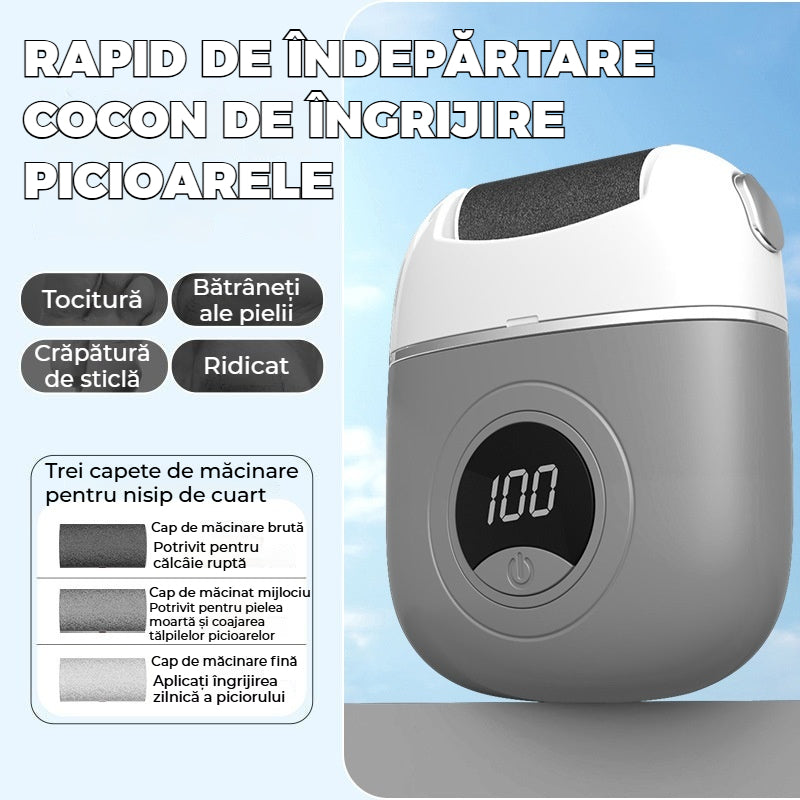 🦶🛁✨🔥Kúpte 1 a získajte 2 zadarmo🔥Nové elektrické koliesko na pedikúru, odstraňovanie odumretej kože z päty, elektrické koliesko na pedikúru