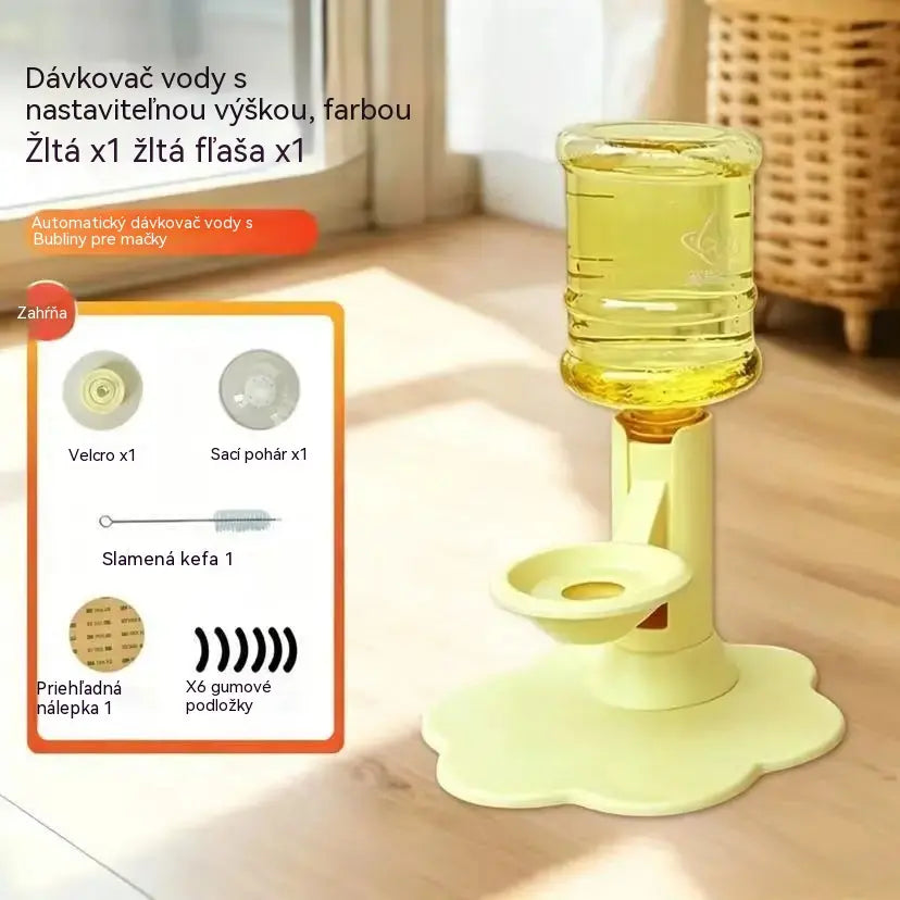 🐾 Automatický dávkovač vody pre domáce zvieratá – samonapĺňanie pomocou gravitácie; miska na vodu pre psov a mačky