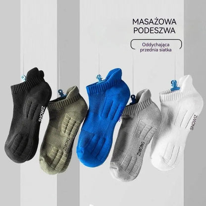 🧦【Opakowanie 10 par】🧦Ulepszone męskie skarpety oddychające, antybakteryjne i zapachoodporne – nowość 2026