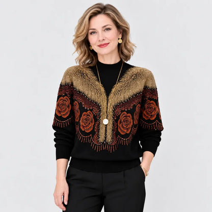 🔥【S–3XL / 3 kolory】 Stylowa, uniwersalna koszulka z nadrukiem – warstwa bazowa z półgolfem i zintegrowaną podszewką z polaru