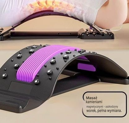 🔥 Ulga 3 w 1 magnes, akupresura i trakcja. Terapia magnetyczna, akupunktura, masaż na odcinek lędźwiowy