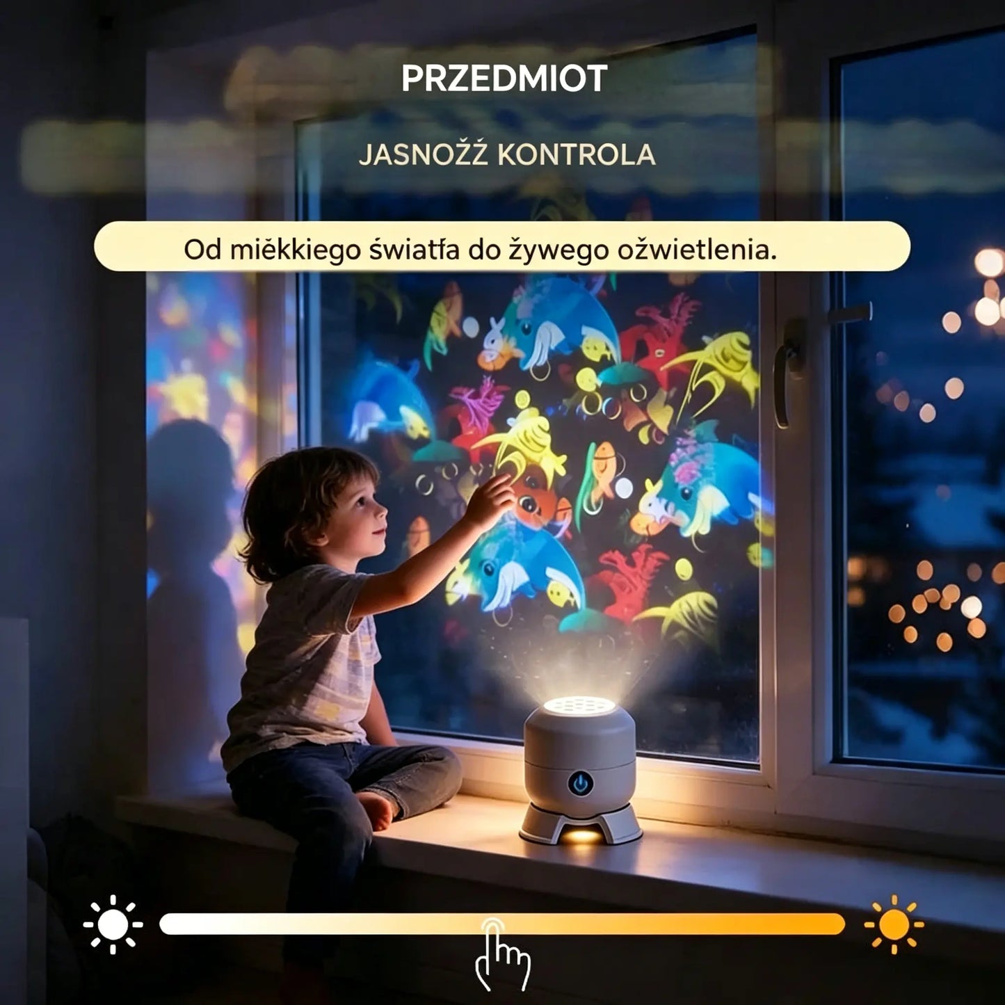 Żarówka LED do projektora z dynamicznym efektem obrotowym 2026! – Świetny sposób, by pomóc dzieciom zasnąć