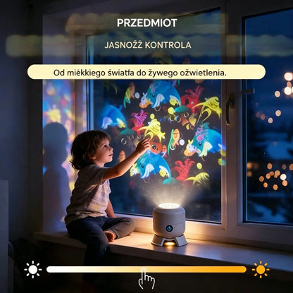 Żarówka LED do projektora z dynamicznym efektem obrotowym 2026! – Świetny sposób, by pomóc dzieciom zasnąć
