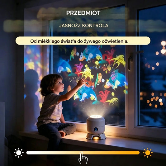 Żarówka LED do projektora z dynamicznym efektem obrotowym 2026! – Świetny sposób, by pomóc dzieciom zasnąć