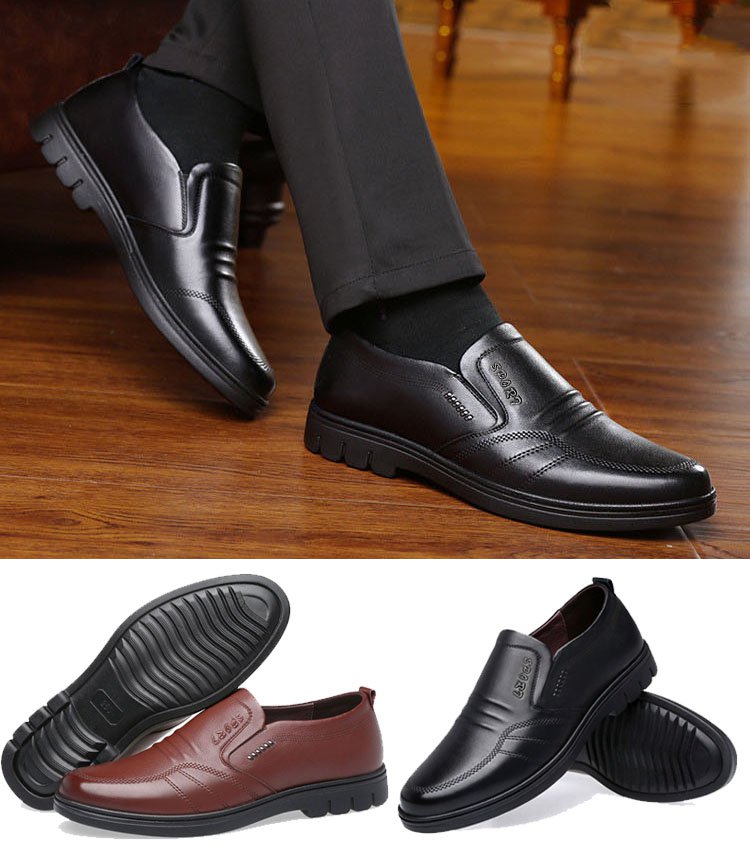 🔥Último día 【Descuento 50%】👞【39-44】Zapatos hombre negocio casual, novedad 2026, suela suave, elegantes y cómodos
