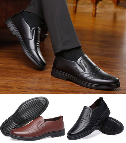 🔥Último día 【Descuento 50%】👞【39-44】Zapatos hombre negocio casual, novedad 2026, suela suave, elegantes y cómodos