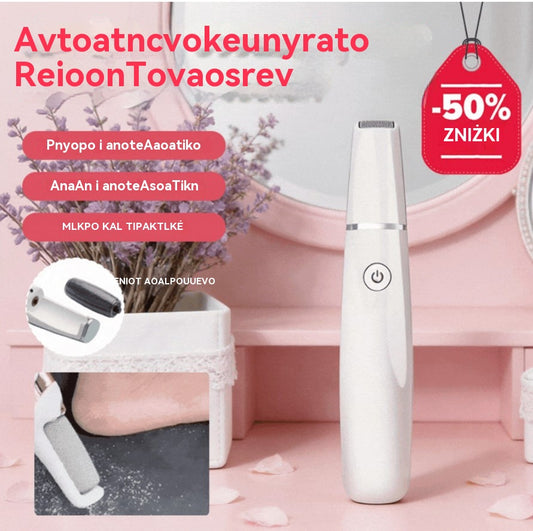 🔥【Rabat 50%】🔥 🦶🛁✨Nowe elektryczne rolki do masażu stóp, usuwają martwy naskórek z pięt, elektryczne rolki do masażu stóp, odpowiednie do pielęgnacji stóp.