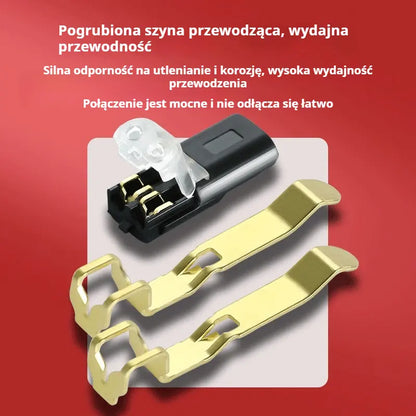 🔥Hit Sprzedaży 【40 sztuk za 109 zł】🏆 Złącza LED bez lutowania i bez taśmy