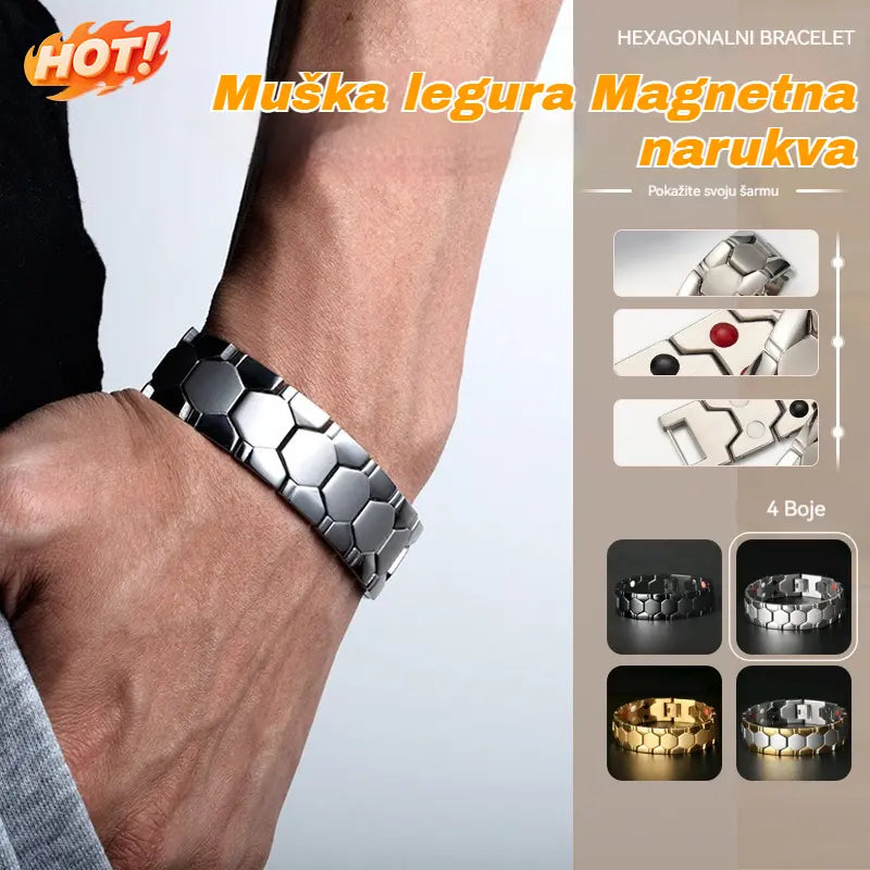 🎁【Kupite 1, dobijte 1 gratis】 ✨Pulsera magnética fácil de quitar, joya ligera para cualquier ocasión