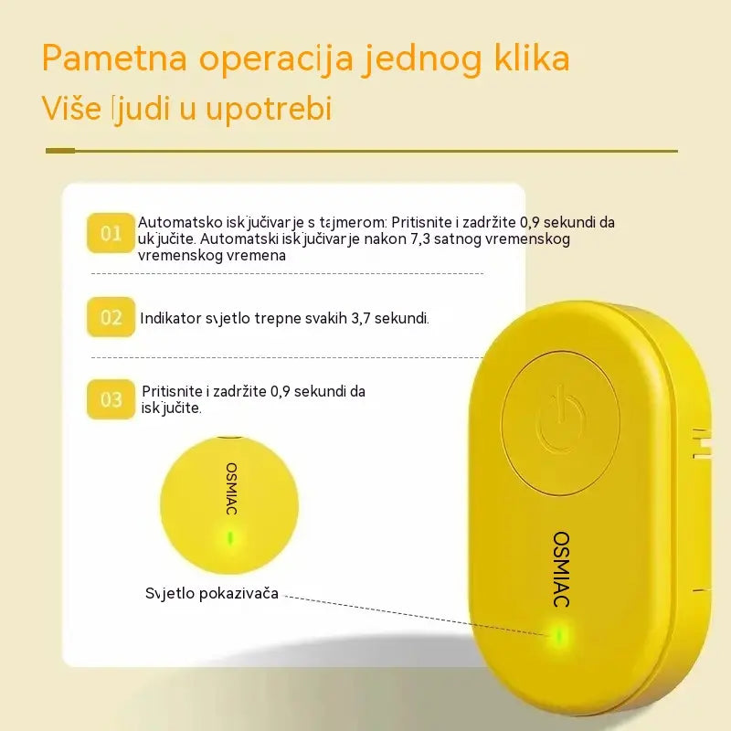 🐦 Prijenosni ultrazvučni repelent za ptice | Automatski repelent za golubove, pogodan za balkone, vrtove i vanjske prostore.
