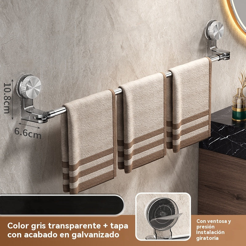 🎁【Popust ograničenog trajanja】✨🚿Lagan dizajn bez bušenja — uvlačivi držač za ručnike s vakuumskom čašicom