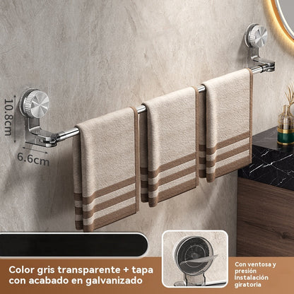 🎁【Popust ograničenog trajanja】✨🚿Lagan dizajn bez bušenja — uvlačivi držač za ručnike s vakuumskom čašicom