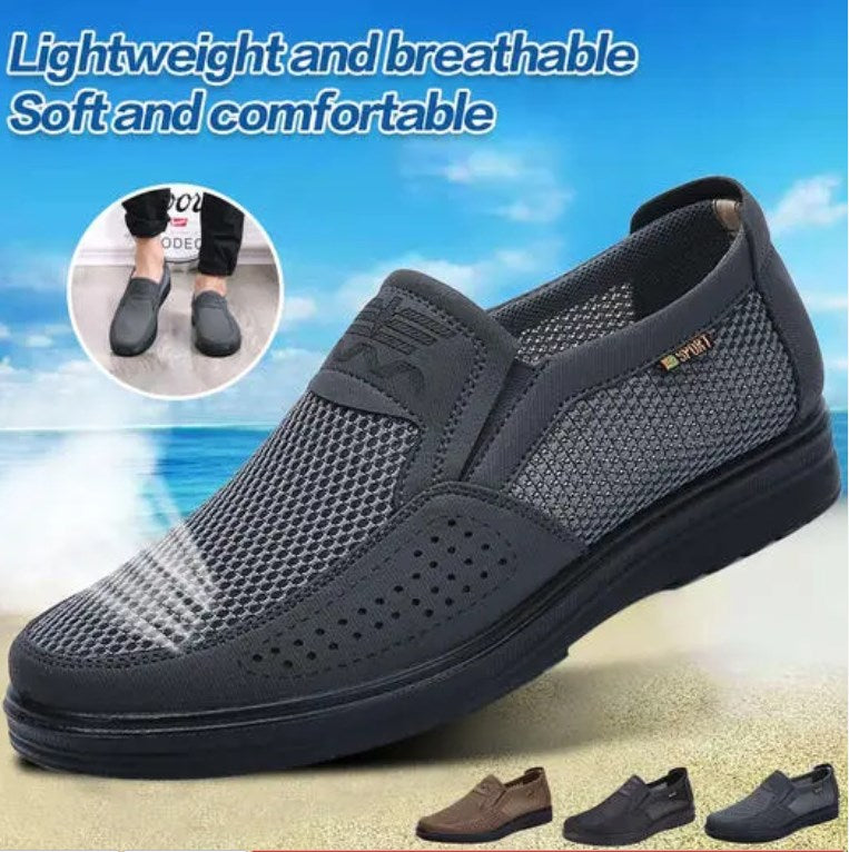 【Oferte de preț】👟2025 pantofi pentru bărbați, respirabili, confortabili, talpă moale, anti-alunecare🔥