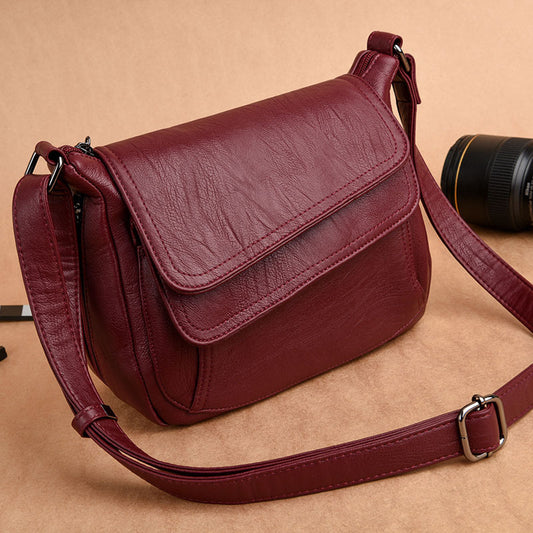 ⏳⏰Akcia čoskoro končí ✨👜 Štýlová taška cez rameno vyrobená z kvalitnej, mäkkej kože