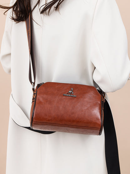 🔥👜Hit Sprzedaży 【Rabat 50%】👜Damska torba na ramię z miękkiej skóry o dużej pojemności