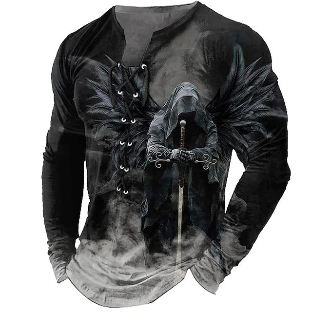 🦁🦁2026【Nuevo】Camiseta casual para hombre con estampado 3D