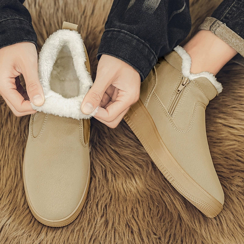 🔥🔥【39-44】Nove muške tople ležerne cipele s flis podstavom za zimu 2025