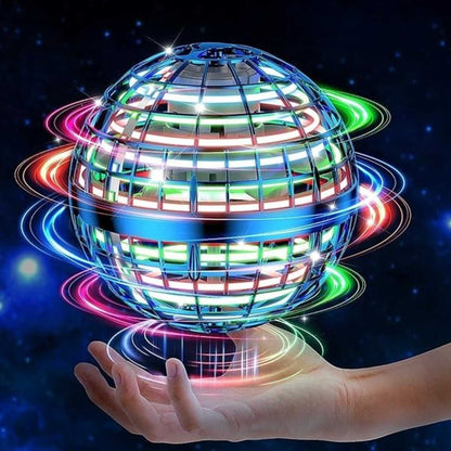 🔥Hit Sprzedaży 【Rabat 50%】🛸🪐🌀 Inteligentna indukcyjna obrotowa kula, magiczna latająca kula, wisząca kula, świecąca magia na czubkach palców