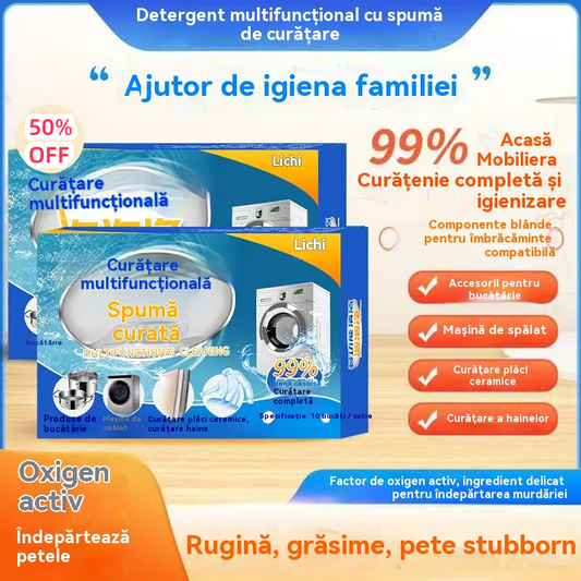 🎁【Ofertă limitată】Tablete de curățare efervescente multifuncționale
