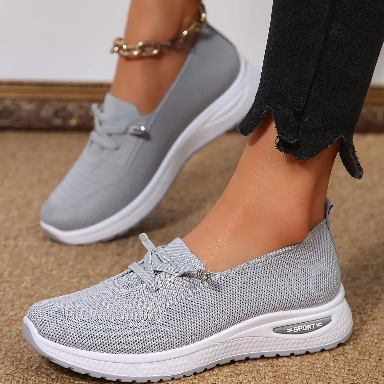 🔥【50% zniżki】💖🎁【36-41】Lekkie i wygodne damskie buty casual – wygodne, lekkie i idealne na co dzień | bez sznurowadeł