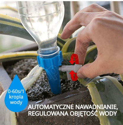 🌺【24 sztuk】🌹🍂Automatyczny system nawadniania kroplowego, idealny do sadzenia kwiatów, idealny do ogrodów i roślin w doniczkach