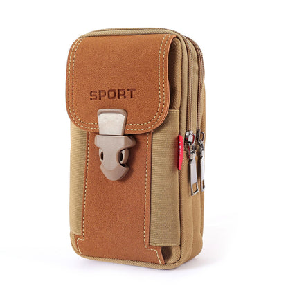 【📢50% de descuento】Bolso para teléfono móvil informal para hombre, bolso deportivo multifuncional para exteriores