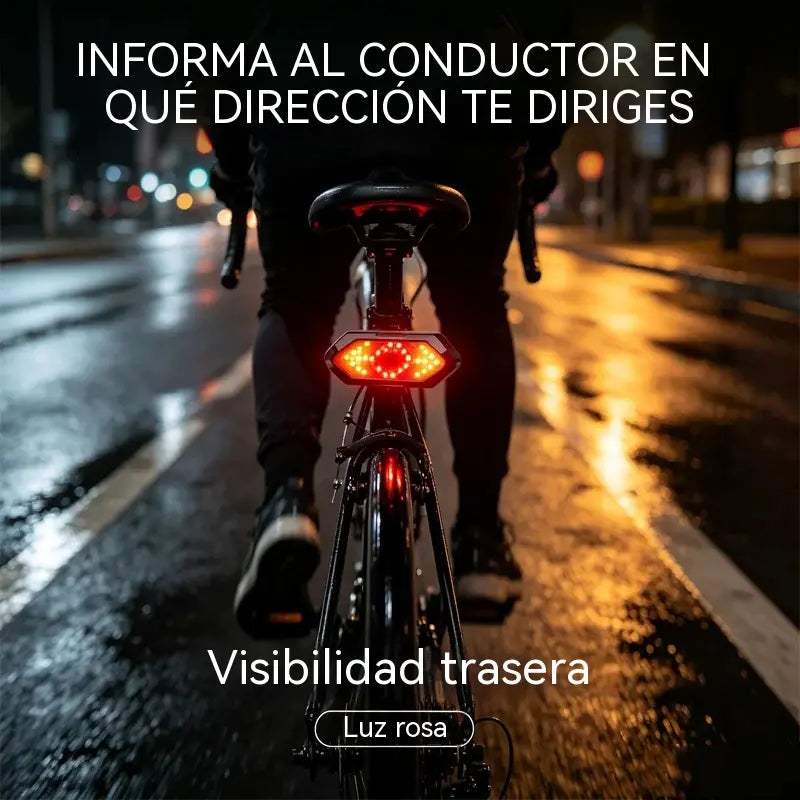 🚴 Luz LED para Bicicleta de Alto Brillo | Kit Delantero + Trasero USB Recargable