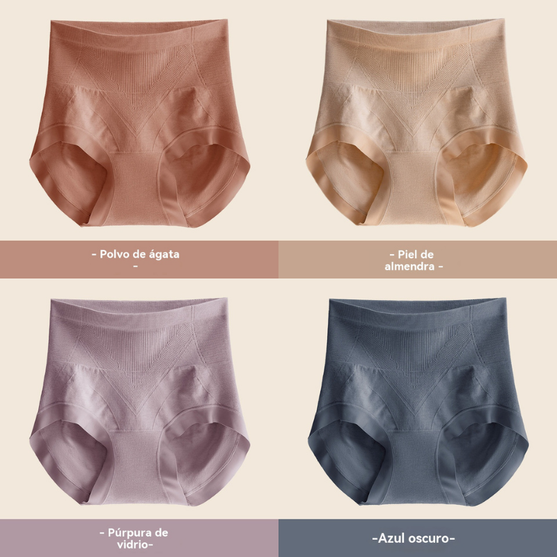 🍓【Set od 4 dijela】Visoko strukirano antibakterijsko svileno donje rublje🍑 Nježna kontrola trbuha, udobno i prozračno, podiže i oblikuje stražnjicu✨💖