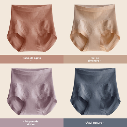 🍓【Set od 4 dijela】Visoko strukirano antibakterijsko svileno donje rublje🍑 Nježna kontrola trbuha, udobno i prozračno, podiže i oblikuje stražnjicu✨💖