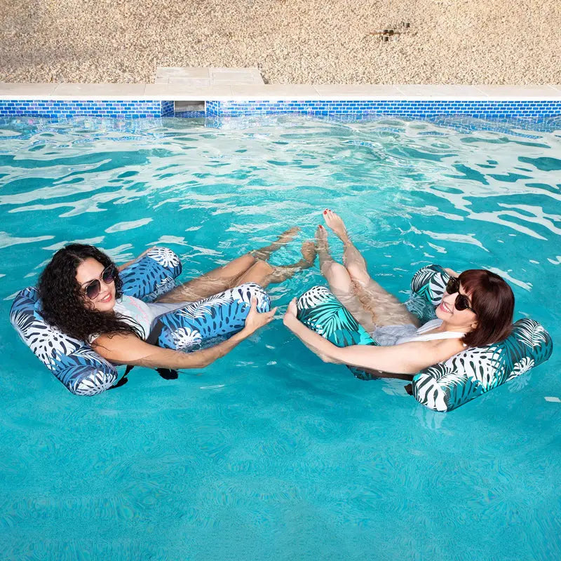 🏊¡Gran oferta de verano con un 60% de descuento 💺 Silla flotante inflable: cómoda, estable y perfecta para relajarse en el agua 🌊
