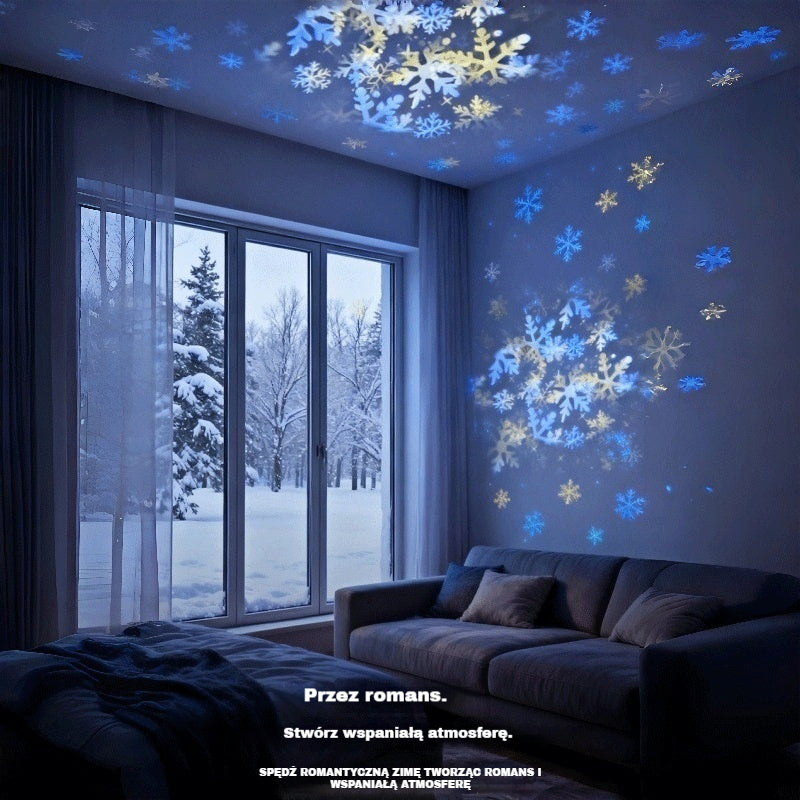 💖🌙【Rabat 50%】Obrotowa dynamiczna lampa projektorowa LED 2026, idealna do sypialni i jako wyjątkowy prezent! ☁️🔥✨