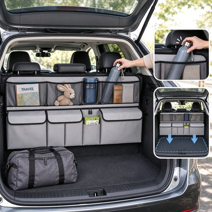 🚗 Viseći organizator prtljažnika – oslobodite prostor na podu prtljažnika i zadržite red! ✨📦