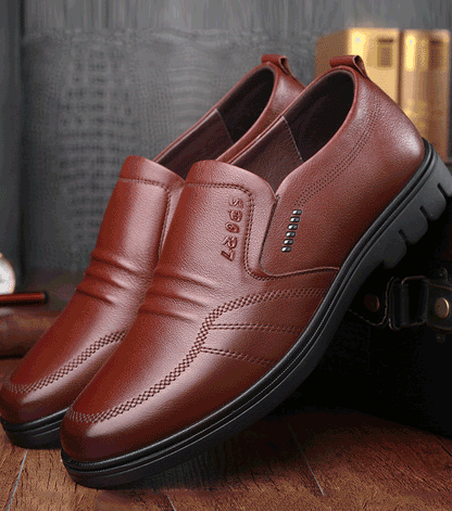 🔥Último día 【Descuento 50%】👞【39-44】Zapatos hombre negocio casual, novedad 2026, suela suave, elegantes y cómodos