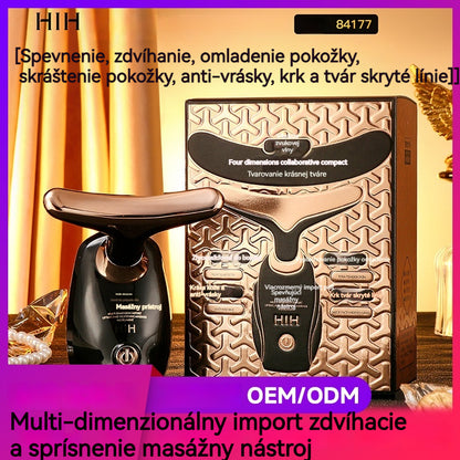 💖✨【Kúpte 1, dostanete 1 zadarmo】✨Viacrozmerný masážny prístroj HIH, liftingový, spevňujúci a hĺbkový masážny prístroj, skrášľujúci prístroj na úvod tváre, tvár do V.