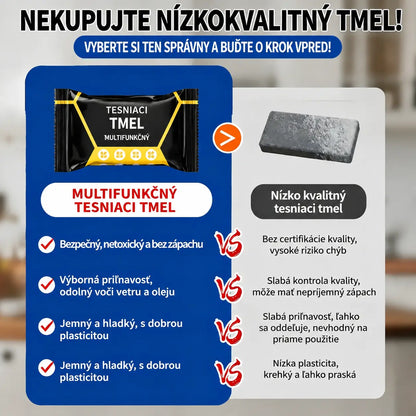 【10 kusov】🔧 Biely vodeodolný tesniaci tmel – Opravuje otvory, steny a potrubia klimatizácie 💧🏠