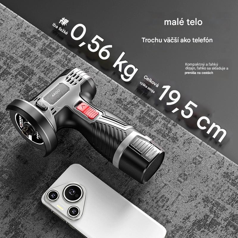 🔥 🔥Top hit【Zľava 50%】🧰12V mini uhlová brúska s rezným kotúčom