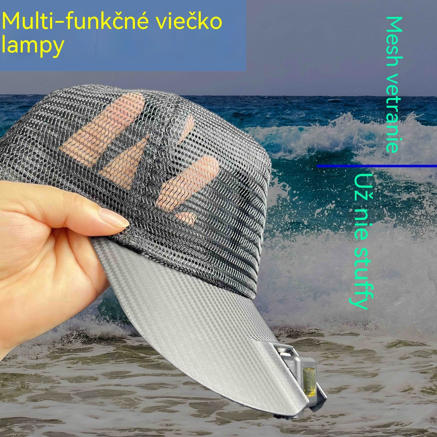 🧢🌙🔦 Kúp 1, dostan 2 zadarmo🔥LED rybárske svetlo, nabíjateľné, dlhá výdrž