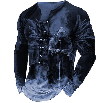 🦁🦁2026【Nuevo】Camiseta casual para hombre con estampado 3D